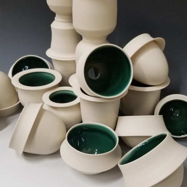 Porcelain Cup Stack